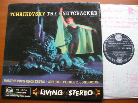 TCHAIKOVSKY: THE NUTCRACKER  Excerpts       ARTHUR FIEDLER / BOSTON POPS      SF 5004