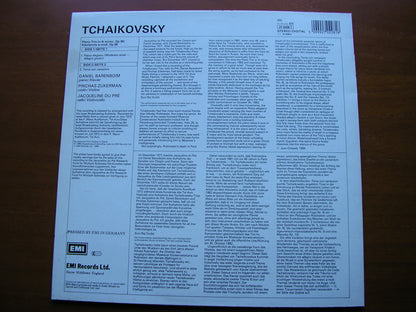 TCHAIKOVSKY: PIANO TRIO    DU PRE / BARENBOIM / ZUKERMAN     27 0228