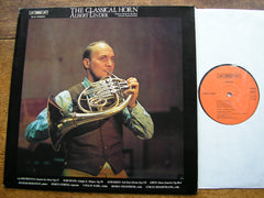 THE CLASSICAL HORN: BEETHOVEN / SCHUMANN / SCHUBERT / AMON   LINDER   BIS LP 47