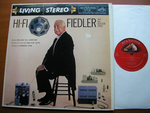 HI - FI FIEDLER: ROSSINI / TCHAIKOVSKY / RIMSKY-KORSAKOV      FIEDLER / BOSTON POPS    LSC 2100