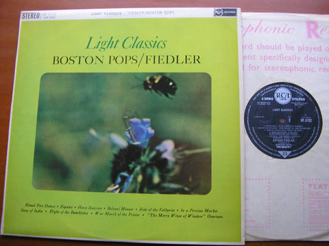 LIGHT CLASSICS: FALLA / CHABRIER / NICOLAI / WAGNER / KETELBEY / MENDELSSOHN       FIEDLER / BOSTON POPS     SF 5122