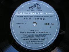 BEETHOVEN: THE PIANO SONATAS     ARTUR SCHNABEL    13 LP SET     COLH 51 - 63