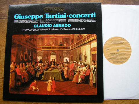 TARTINI: TWO VIOLIN CONCERTOS / CONCERTO GROSSO     GULLI / ORCHESTRA ANGELICUM / ABBADO   VST 6118