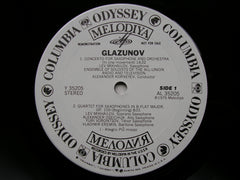 GLAZUNOV: SAXOPHONE CONCERTO / QUARTET FOR SAXOPHONES Op. 109   MIKHAILOV / ENSEMBLE / KORNEYEV   Y35205