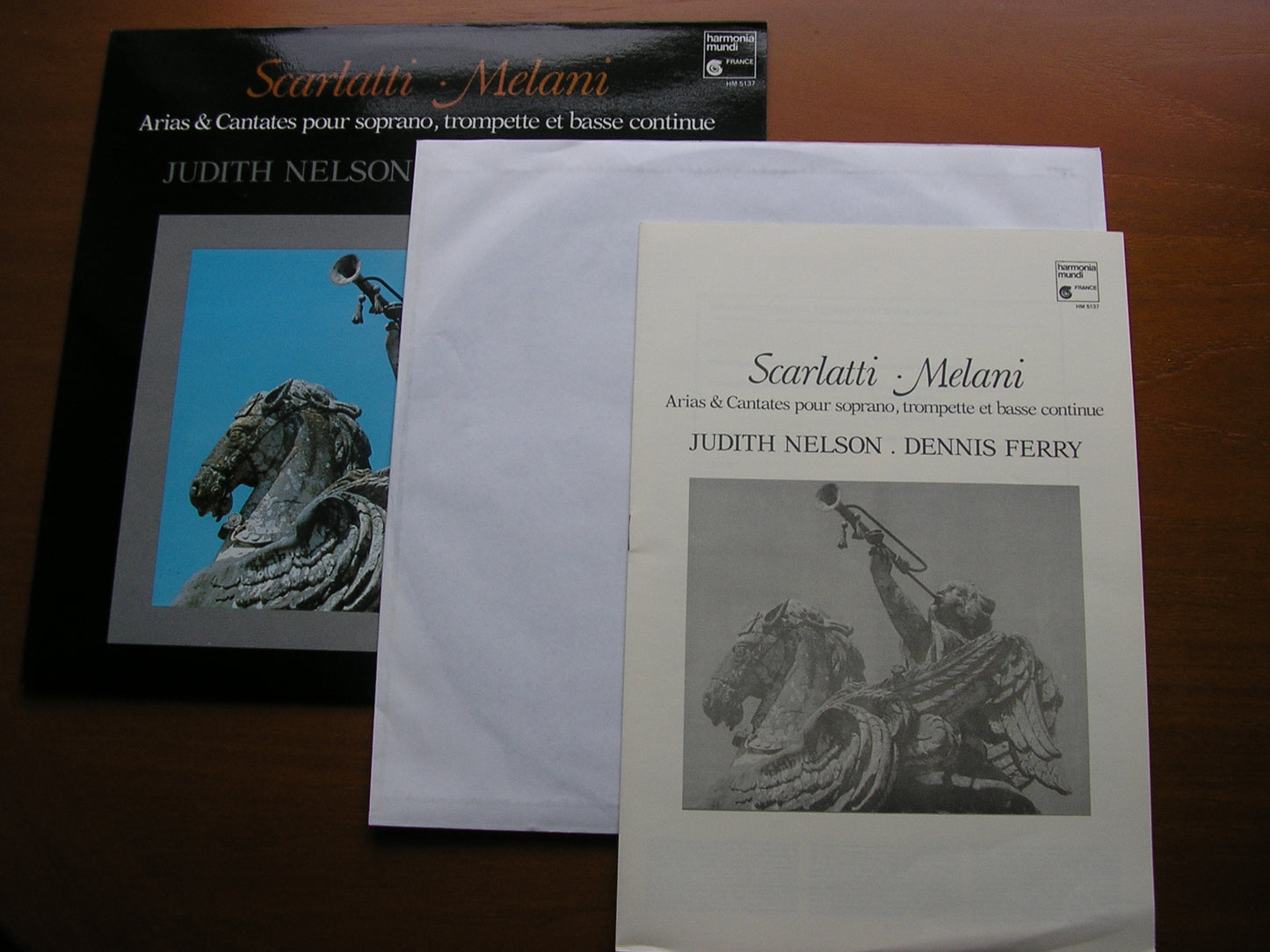 SCARLATTI / MELANI: ARIAS & CANTATAS FOR SOPRANO, TRUMPET & CONTINUO   NELSON / FERRY   HM 5137