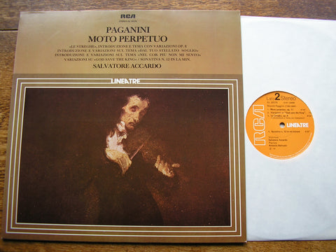 PAGANINI: VIRTUOSO SHOWPIECES FOR VIOLIN    ACCARDO / BELTRAMI    GL 32578