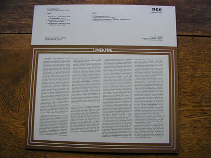 PAGANINI: VIRTUOSO SHOWPIECES FOR VIOLIN    ACCARDO / BELTRAMI    GL 32578