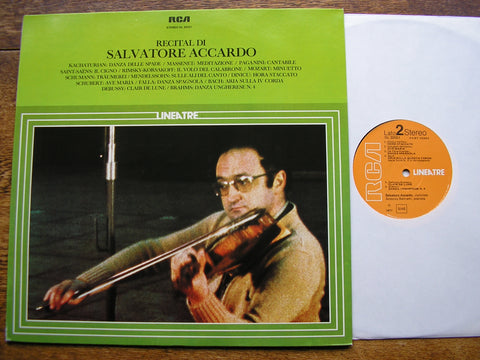 SALVATORE ACCARDO RECITAL OF VIRTUOSO SHOWPIECES FOR VIOLIN     ACCARDO / BELTRAMI    GL 32551