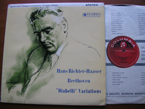 BEETHOVEN: DIABELLI VARIATIONS     HANS RICHTER-HAASER      SAX 2557