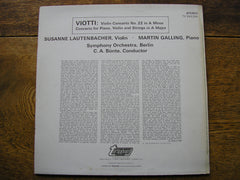 VIOTTI: VIOLIN CONCERTO No. 22 / CONCERTO FOR VIOLIN & PIANO   LAUTENBACHER / GALLING / BSO / BUNTE  TV 34229S