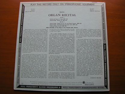 BACH ORGAN MUSIC     KARL RICHTER     CS 6173