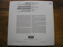 MOZART: SINFONIA CONCERTANTE K364  DAVID & IGOR OISTRAKH / MOSCOW PHILHARMONIC / KONDRASHIN   SXL 6088