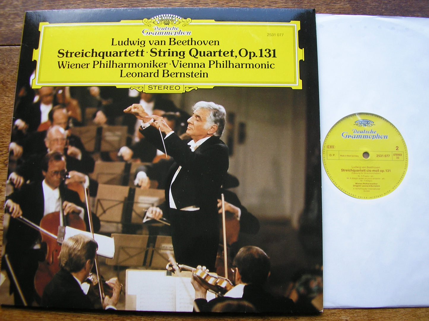 BEETHOVEN: QUARTET Op. 131 VERSION FOR STRING ORCHESTRA    BERNSTEIN / VIENNA PHILHARMONIC   2531 077