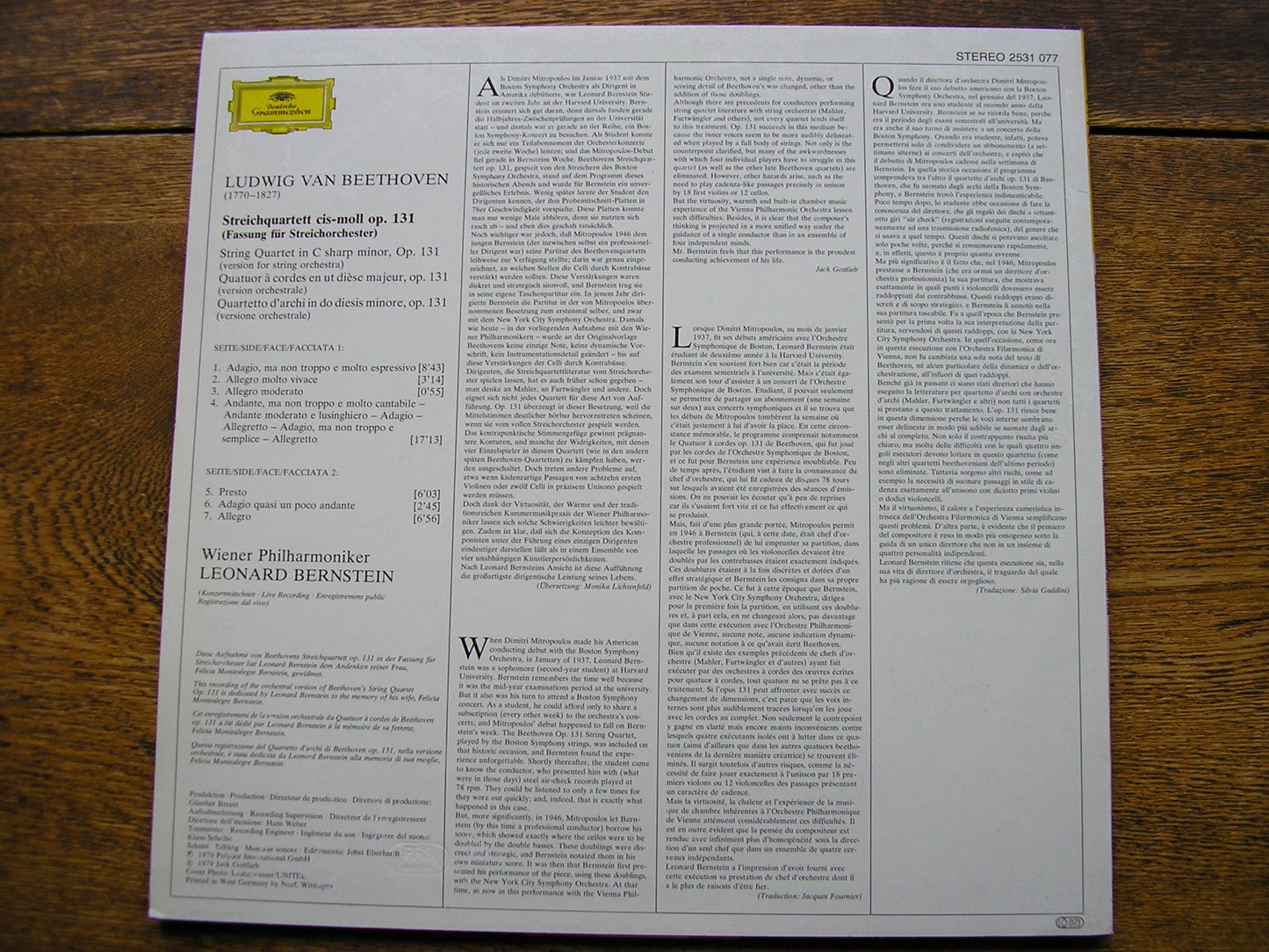 MOZART: SYMPHONIES Nos. 29 & 39  KARAJAN / BERLIN PHILHARMONIC ORCHESTRA   423 374