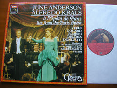 JUNE ANDERSON & ALFREDO KRAUS 'LIVE' FROM THE PARIS OPERA   EMI FRANCE 749067