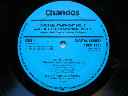 DVORAK: SYMPHONY No. 7 / THE GOLDEN SPINNING WHEEL    JARVI / SCOTTISH NATIONAL ORCHESTRA   ABRD 1211