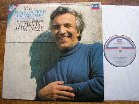 MOZART: PIANO CONCERTOS Nos. 8 & 9   ASHKENAZY / PHILHARMONIA    414 543