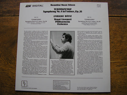 TCHAIKOVSKY: SYMPHONY No. 4  ENRIQUE BATIZ / ROYAL LIVERPOOL PHILHARMONIC ORCHESTRA   ABM 764