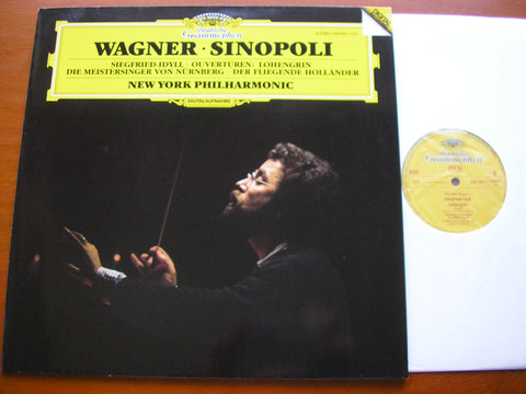 SINOPOLI CONDUCTS WAGNER: LOHENGRIN / THE MASTERSINGERS / THE FLYING DUTCHMAN    NEW YORK PHILHARMONIC    419 169