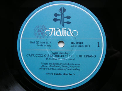 CHERUBINI: CAPRICCIO / FANTASIA    PIETRO SPADA       ITL 70023
