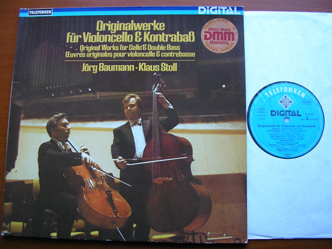 WORKS FOR CELLO & DOUBLE BASS: BENDA / PLEYEL / MASSENET / BOCCHERINI / TELEMANN     BAUMANN / STOLL  6.42827