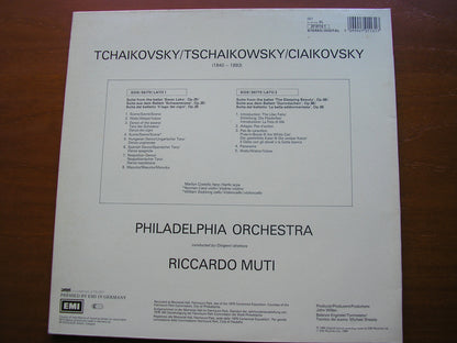TCHAIKOVSKY: SWAN LAKE Suite / SLEEPING BEAUTY Suite     RICCARDO MUTI / PHILHADELPHIA ORCHESTRA    27 0113