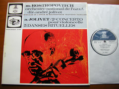 JOLIVET: CELLO CONCERTO No. 2 / 5 RITUAL DANCES    ROSTROPOVITCH / FNRO / JOLIVET    STU 70509