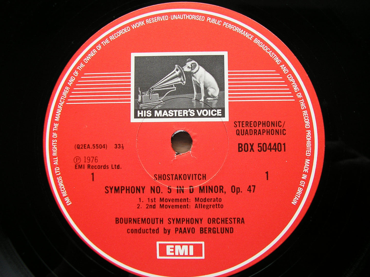 SHOSTAKOVICH: SYMPHONIES Nos. 5 & 10   BERGLUND / BOURNEMOUTH SYMPHONY   SLS 5044
