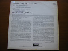 MOZART'S QUARTET PARTY: DITTERSDORF / HAYDN / VANHAL / MOZART    THE WELLER QUARTET    SXL 6331