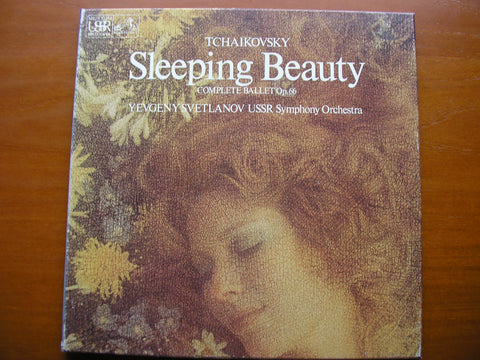 TCHAIKOVSKY: SLEEPING BEAUTY  complete ballet      SVETLANOV / USSR SYMPHONY ORCHESTRA     SLS 5245