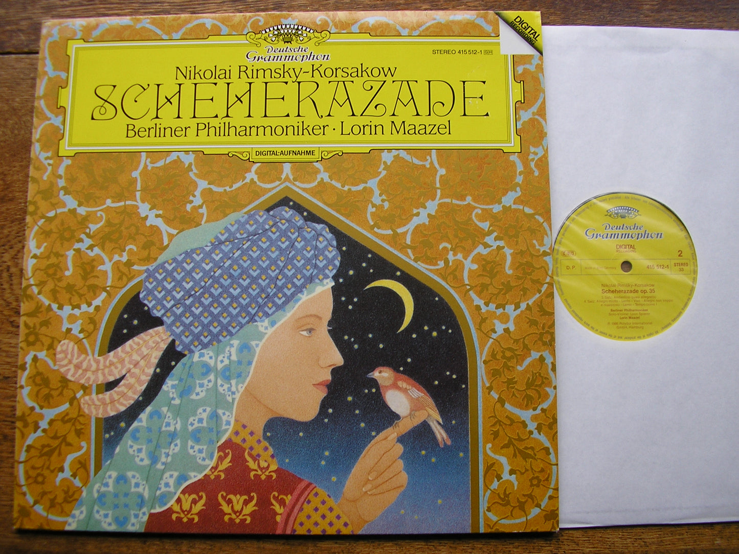 RIMSKY-KORSAKOV: SCHEHERAZADE    MAZEL / BERLIN PHILHARMONIC   415 512