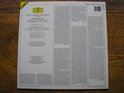 RIMSKY-KORSAKOV: SCHEHERAZADE    MAZEL / BERLIN PHILHARMONIC   415 512