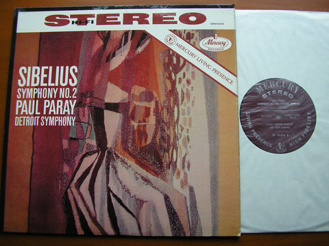 SIBELIUS: SYMPHONY No. 2    PARAY / DETROIT SYMPHONY     SR 90204