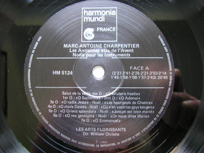 CHARPENTIER: LES ANTIENNES 'O' DE L'AVENT / CANTICUM IN NATIVITATEM DOMINI    LES ARTS FLORISSANTS / CHRISTIE    HM 5124