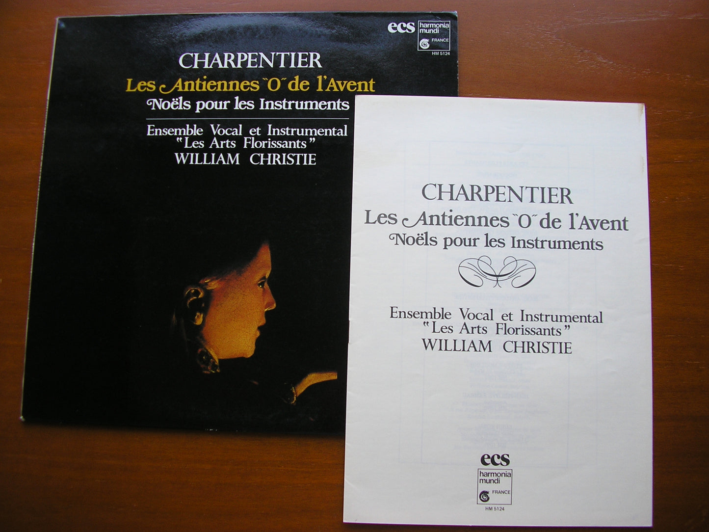 CHARPENTIER: LES ANTIENNES 'O' DE L'AVENT / CANTICUM IN NATIVITATEM DOMINI    LES ARTS FLORISSANTS / CHRISTIE    HM 5124