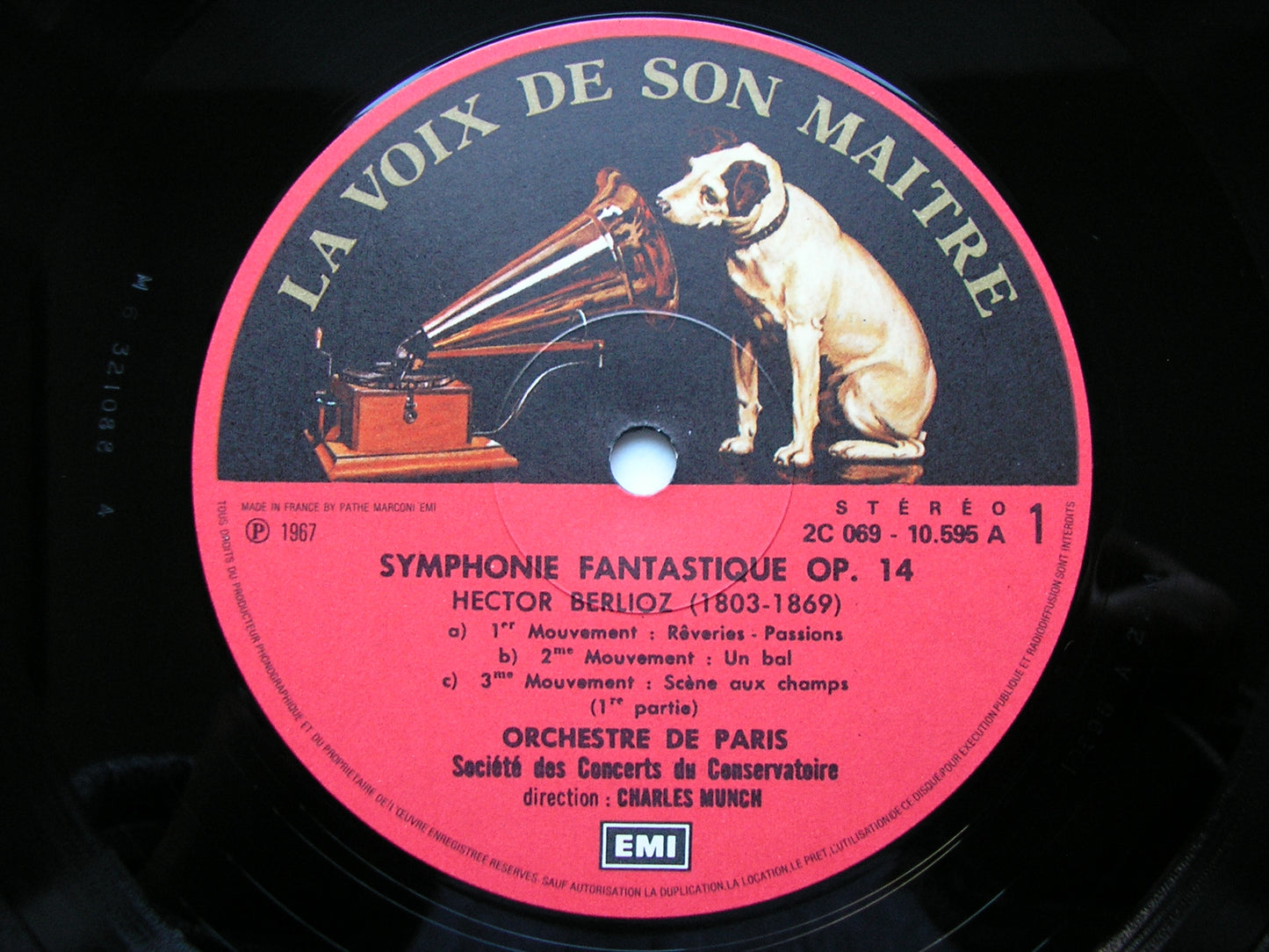 BERLIOZ: SYMPHONIE FANTASTIQUE    MUNCH / ORCHESTRE DE PARIS   069 10595
