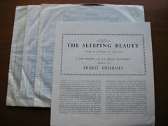 TCHAIKOVSKY: SLEEPING BEAUTY complete ballet   ANSERMET / SUISSE ROMANDE   3 LP    SXL 2160 / 2