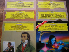 PAGANINI: THE SIX VIOLIN CONCERTOS    ACCARDO / LONDON PHILHARMONIC / DUTOIT   DG 6 LP