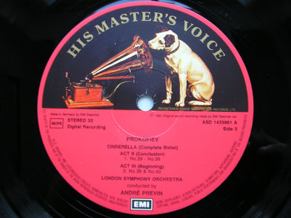 PROKOFIEV: CINDERELLA    PREVIN / LONDON SYMPHONY   SLS 1435953