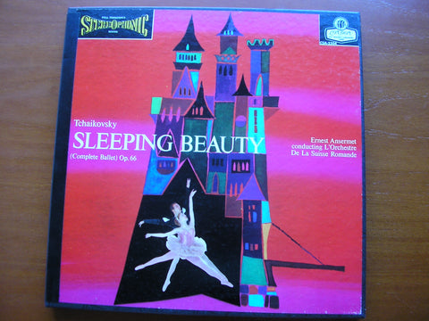 TCHAIKOVSKY: SLEEPING BEAUTY complete ballet     ANSERMET / SUISSE ROMANDE   3 LP   CSA 2304