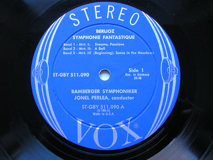 BERLIOZ: SYMPHONIE FANTASTIQUE    PERLEA / BAMBERG SYMPHONY ORCHESTRA   STGBY 511090