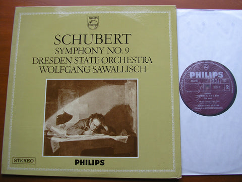 SCHUBERT: SYMPHONY No. 9 'The Great C Major'     SAWALLISCH / DRESDEN STATE ORCHESTRA    SAL 3702