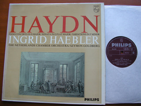 HAYDN: PIANO CONCERTO  No. 11 / PIANO SONATA  No. 52     HAEBLER / NETHERLANDS CHAMBER ORCHESTRA / GOLDBERG   SAL 3742