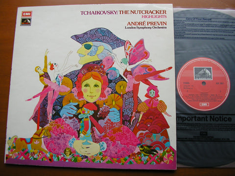 TCHAIKOVSKY: THE NUTCRACKER Highlights     PREVIN / LONDON SYMPHONY    ASD 3051