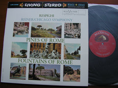 RESPIGHI: PINES OF ROME / FOUNTAINS OF ROME    REINER / CHICAGO SYMPHONY  CLASSIC RECORDS LSC 2436