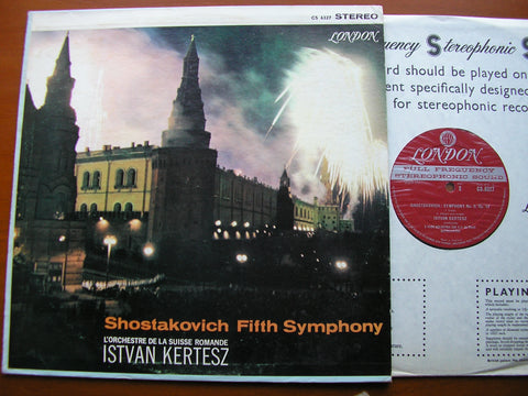 SHOSTAKOVICH: SYMPHONY No. 5    ISTVAN KERTESZ / SUISSE ROMANDE    CS 6327