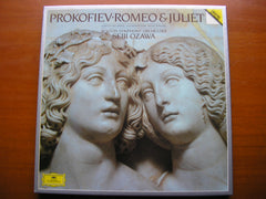 PROKOFIEV: ROMEO & JULIET  complete ballet        OZAWA / BOSTON SYMPHONY    3 LP     423 268