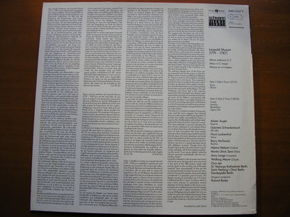 LEOPOLD MOZART: MISSA SOLEMNIS in C     SOLOISTS / DOMKAPELLE BERLIN / BADER    AMS 3537