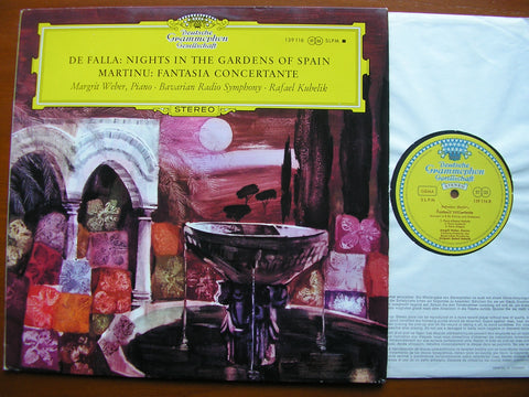 FALLA: NIGHTS IN THE GARDENS OF SPAIN / MARTINU: FANTASIA CONCERTANTE    WEBER / BAVARIAN RADIO SYMPHONY / KUBELIK     139 116