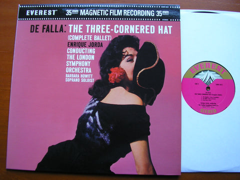 FALLA: THE THREE CORNERED HAT    JORDA / LONDON SYMPHONY     CLASSIC / EVEREST  SDBR 3057